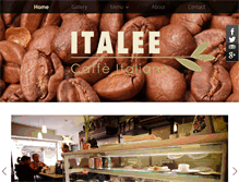 Tablet Screenshot of italee.ie